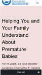 Mobile Screenshot of premature-babies.co.uk